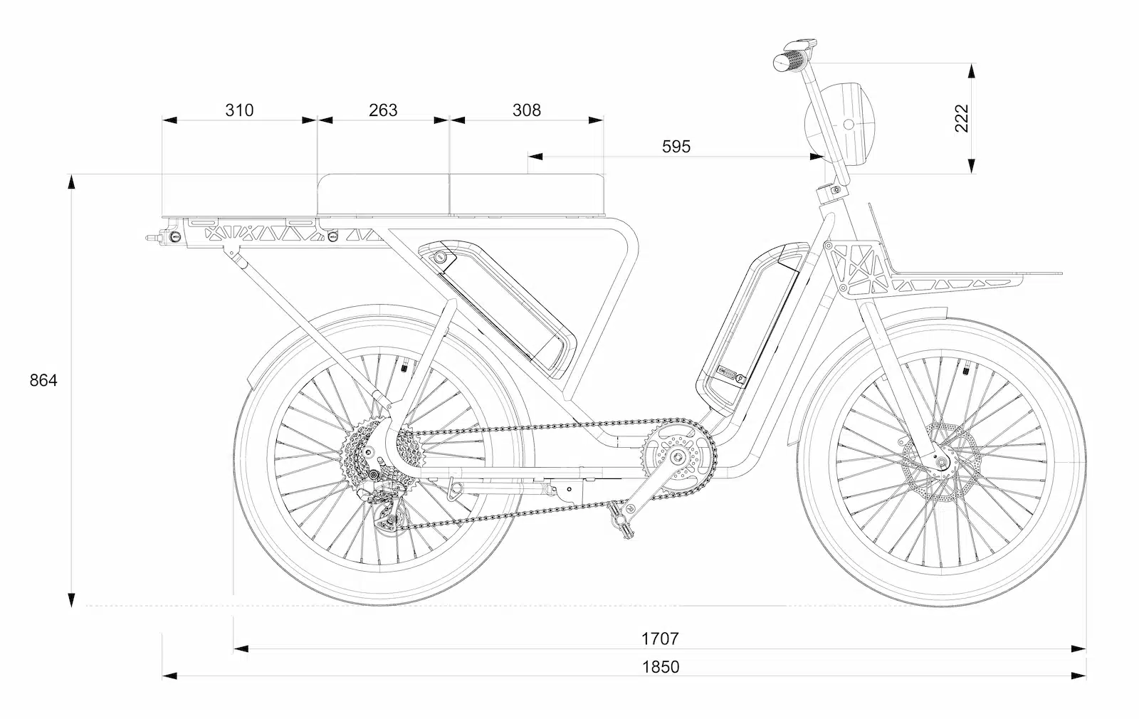 Geometry Bolide kino bikes