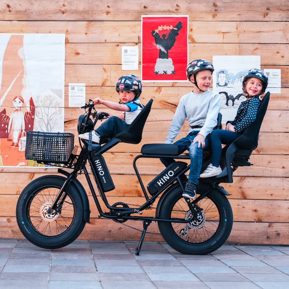 Velo cargo 3 enfants sale