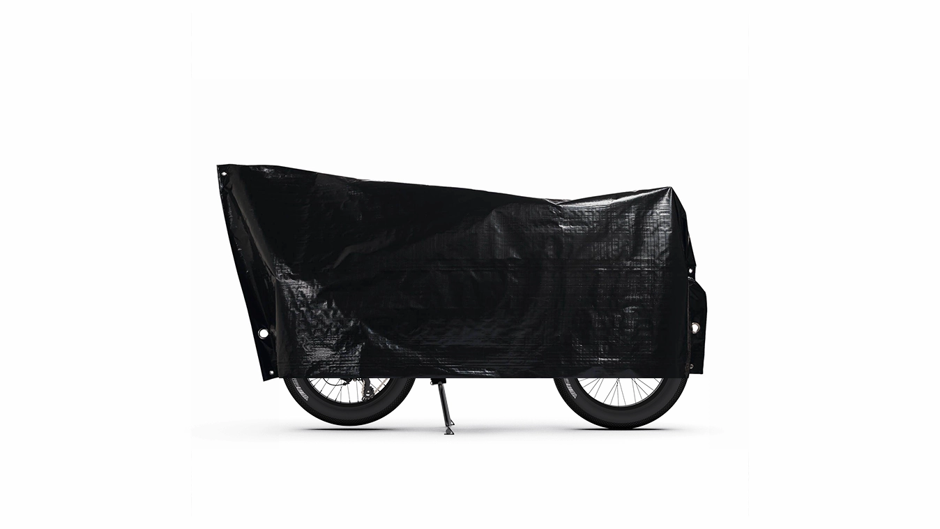 Bolide sous bache protection pluie velo longtail